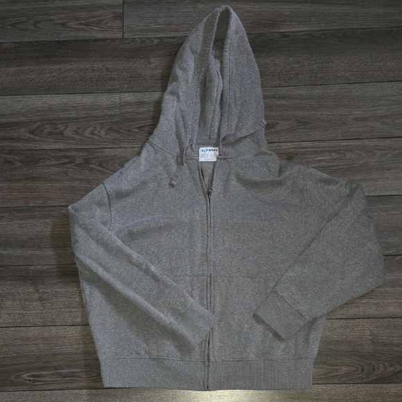 Old Navy Other - Old Navy Heather Gray Zip-Up Hoodie